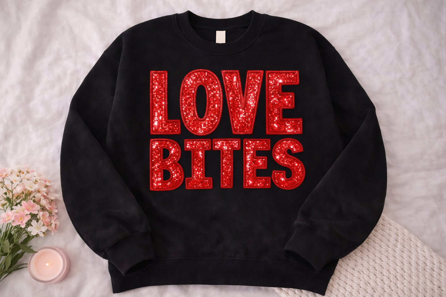 Love Bites Adult Sweatshirt